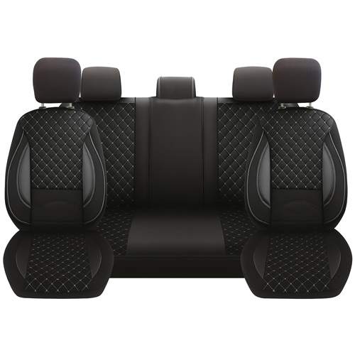 Καλύμματα καθισμάτων αυτοκινήτου μάυρα υφασμάτινα star