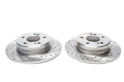 Πίσω σετ δισκόπλακες τρυπητές, χαρακτές Citroen Crossfire (καρέ:5x112,εξ.διάμετρο:278mm,Υψ:56,3mm) ta technix δισκόπλακες τρυπητές Mercedes