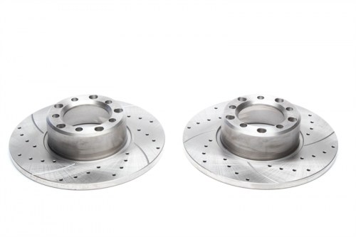 Μπροστά σετ δισκόπλακες τρυπητές, χαρακτές Mercedes 8 W114,W115 (καρέ:5x112,εξ.διάμετρο:273mm,Υψ:63,3mm) ta technix δισκόπλακες τρυπητές Mercedes