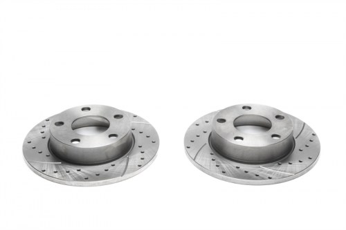 Πίσω σετ δισκόπλακες τρυπητές, χαρακτές Audi A8 44, 44Q, C3, 4D2, 4D8 (καρέ:5x112,εξ.διάμετρο:245mm,Υψ:46,2mm) ta technix δισκόπλακες τρυπητές Audi