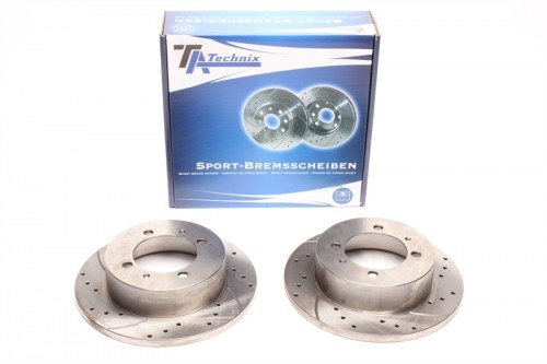 Πίσω σετ δισκόπλακες τρυπητές, χαρακτές Hyundai Sonata II (Y-2) (καρέ:4x114,3,εξ.διάμετρο:259,8mm,Υψ:59,7mm) ta technix δισκόπλακες τρυπητές Hyundai