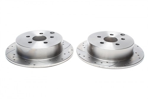 Πίσω σετ δισκόπλακες τρυπητές, χαρακτές Toyota Celica ZZT23 (καρέ:5x100,εξ.διάμετρο:269mm,Υψ:56mm) ta technix δισκόπλακες τρυπητές Toyota