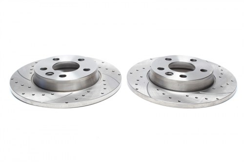 Πίσω σετ δισκόπλακες τρυπητές, χαρακτές Volkswagen Sharan 7M8, 7M9, 7M6 (καρέ:5x112,εξ.διάμετρο:280mm,Υψ:40,4mm) ta technix δισκόπλακες τρυπητές Volkswagen