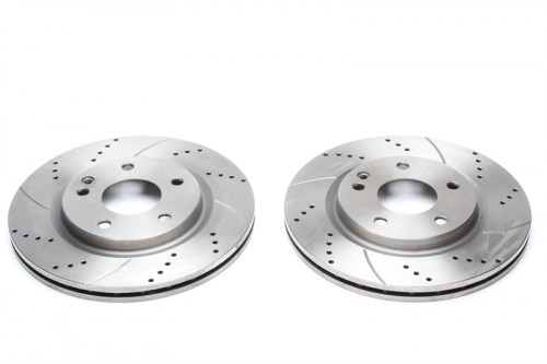 Μπροστά σετ δισκόπλακες τρυπητές, χαρακτές και αεριζόμενες Mercedes A-Class A190 W168 (καρέ:,εξ.διάμετρο:276mm,Υψ:35,7mm) ta technix δισκόπλακες τρυπητές Mercedes