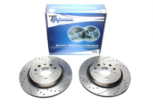 Πίσω σετ δισκόπλακες τρυπητές, χαρακτές και αεριζόμενες Opel Signum (ZC/S) (καρέ:5x110,εξ.διάμετρο:292mm,Υψ:41,5mm) ta technix δισκόπλακες τρυπητές Opel