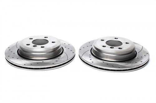 Πίσω σετ δισκόπλακες τρυπητές, χαρακτές και αεριζόμενες BMW 6 series E63 (καρέ:5x120,εξ.διάμετρο:320mm,Υψ:63mm) ta technix δισκόπλακες τρυπητές BMW