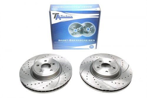 Μπροστά σετ δισκόπλακες τρυπητές, χαρακτές και αεριζόμενες Subaru Outback (BM,BR) (καρέ:5x100,εξ.διάμετρο:316mm,Υψ:57,1mm) ta technix δισκόπλακες τρυπητές Subaru