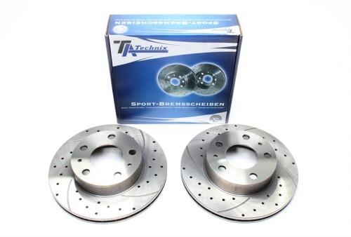 Μπροστά σετ δισκόπλακες τρυπητές, χαρακτές και αεριζόμενες Citroen Jumper Bus (230P) (καρέ:5x130,εξ.διάμετρο:300mm,Υψ:65,6mm) ta technix δισκόπλακες τρυπητές Peugeot