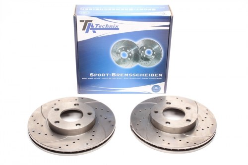 Μπροστά σετ δισκόπλακες τρυπητές, χαρακτές και αεριζόμενες Mazda 5 (CR1,CW) (καρέ:5x114,3,εξ.διάμετρο:278mm,Υψ:48,5mm) ta technix δισκόπλακες τρυπητές Mazda