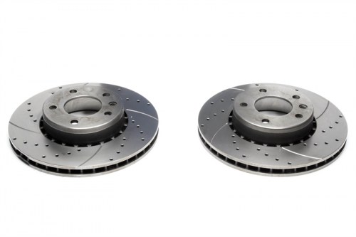 Μπροστά σετ δισκόπλακες τρυπητές, χαρακτές και αεριζόμενες Opel Omega A (16_, 17_, 19_) (καρέ:5x110,εξ.διάμετρο:280mm,Υψ:58,4mm) ta technix δισκόπλακες τρυπητές Opel