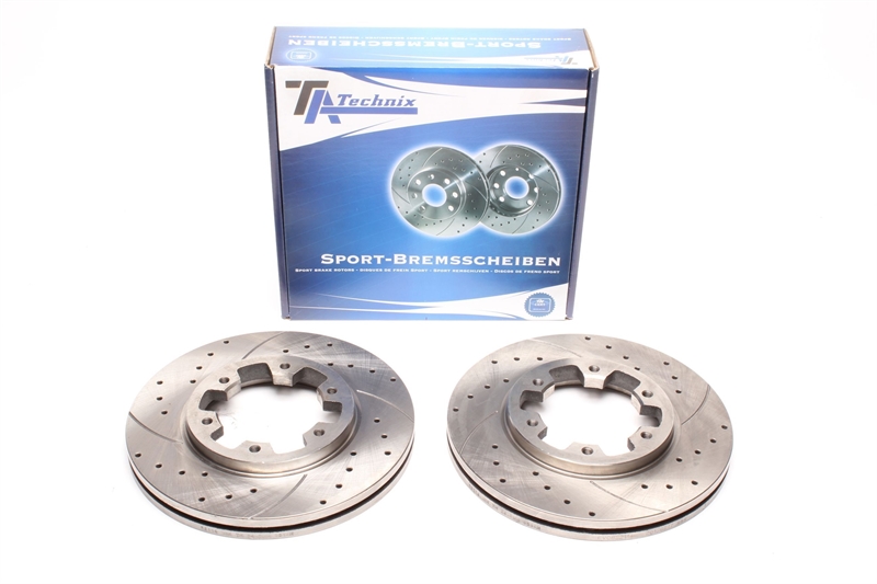 ta technix δισκόπλακες τρυπητές Nissan