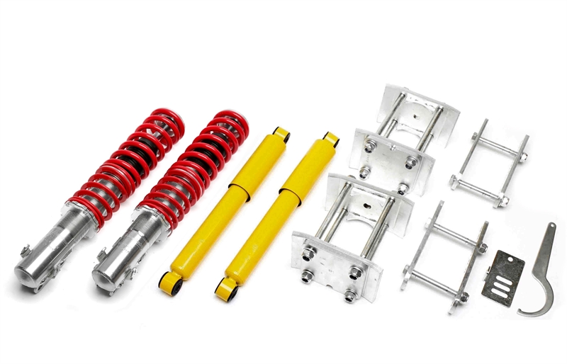 TA Technix ρυθμιζόμενη ανάρτηση coilover Volkswagen Caddy II Van, Box, type 9K